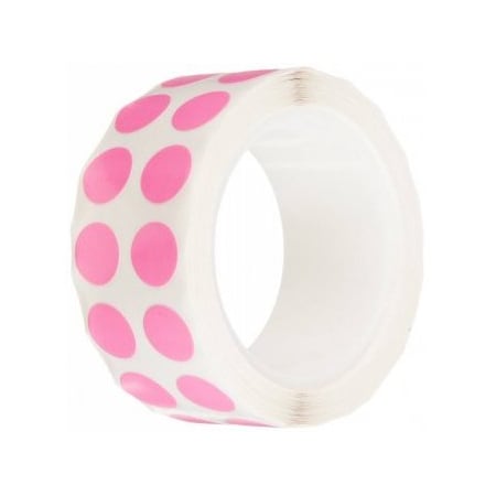 Diversified Biotech Tough-Spots, 1/2" Dia, Pink, 1000/pk, 1000PK 247129P